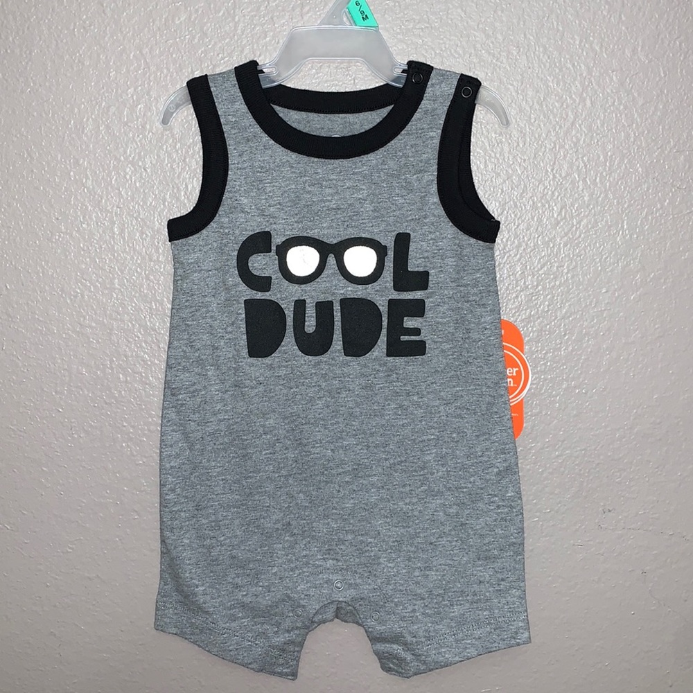 Wonder Nation Baby Boys "Cool Dude" Romper